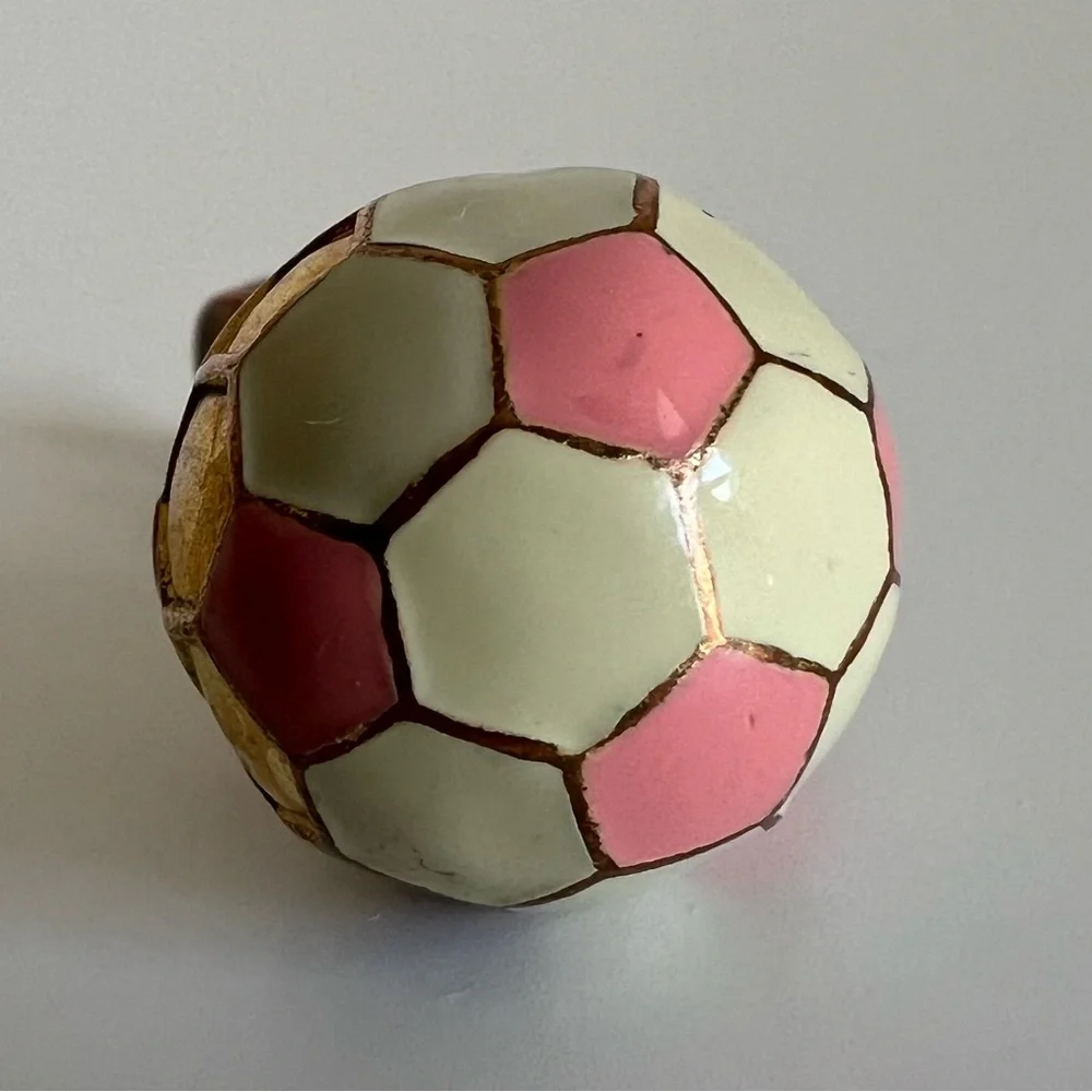 Juicy Couture Pink & Gold Soccer Charm - Picture 3 of 12